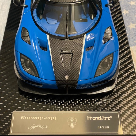 1:18 scale resin Frontiart Keonigsegg Agera RS. - Picture 4 of 10